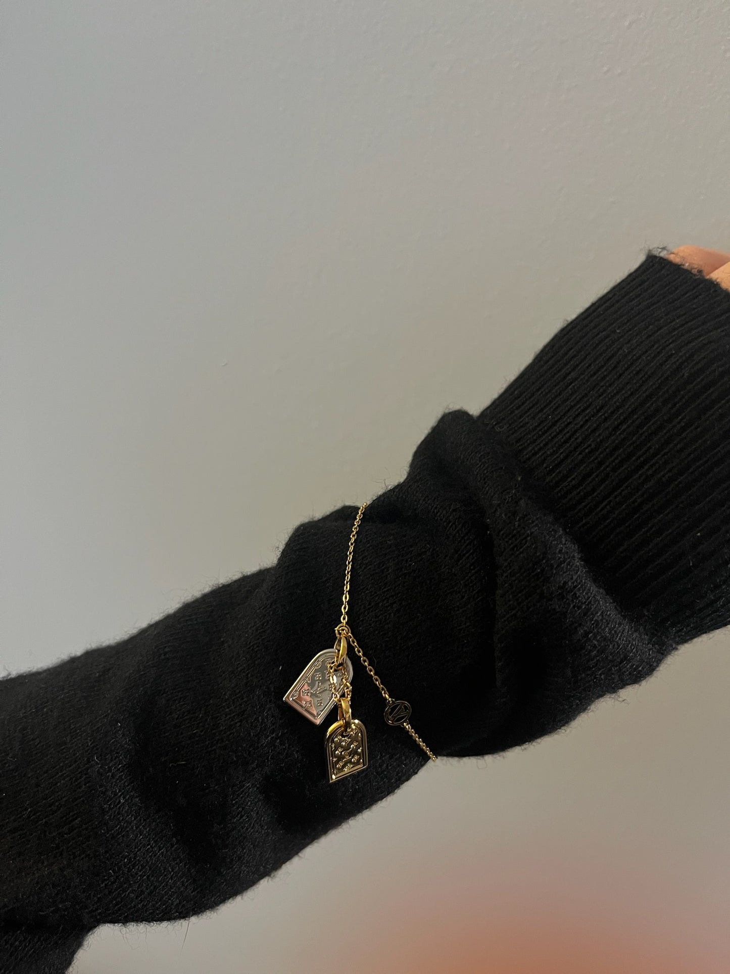 Louis Vuitton Two-Tone Twin Tag Bracelet