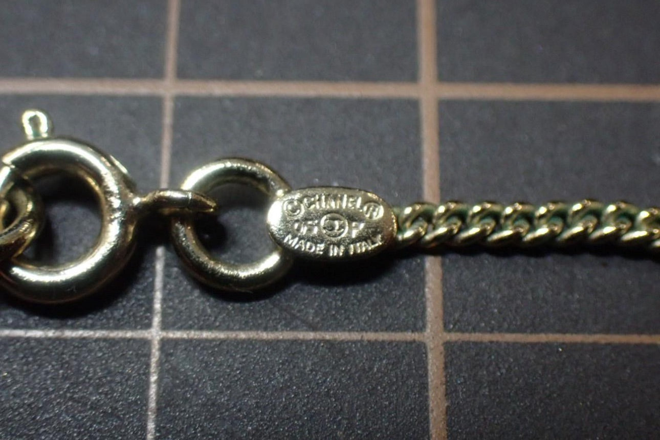 Chanel CC Lipstick Charm Pendant Necklace – Spring 2005
