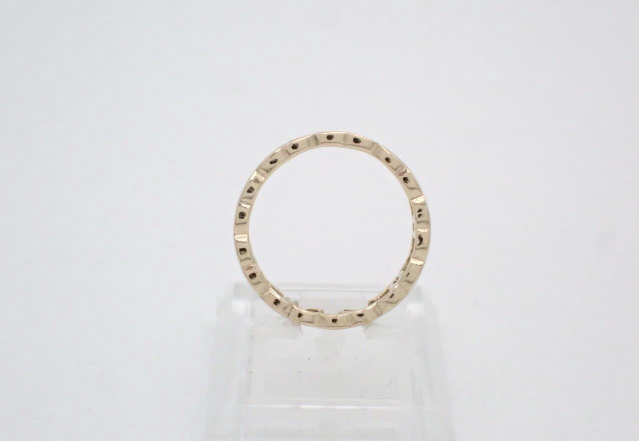 Chanel 2022 Openwork CC Band Ring – Gold Tone