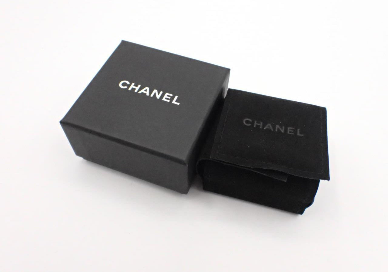 Vintage Chanel 2011 Irregular Double C Pearl Earrings