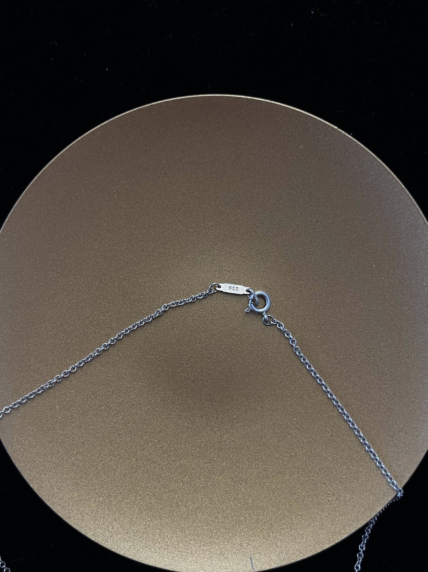 Tiffany & Co. Clover Key Pendant Necklace – Silver Tone