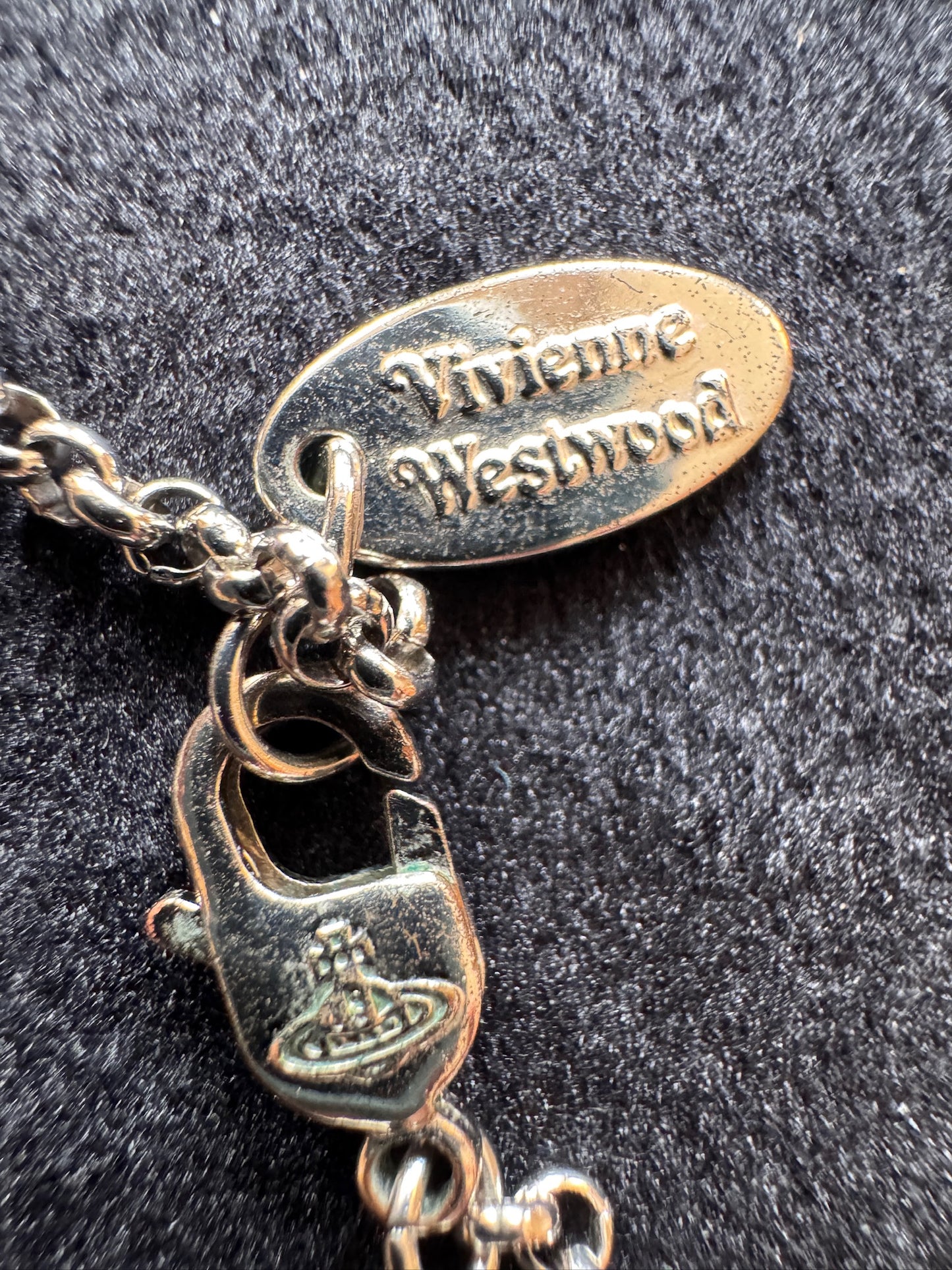 Vivienne Westwood Silver-Tone Orb Pendant Necklace