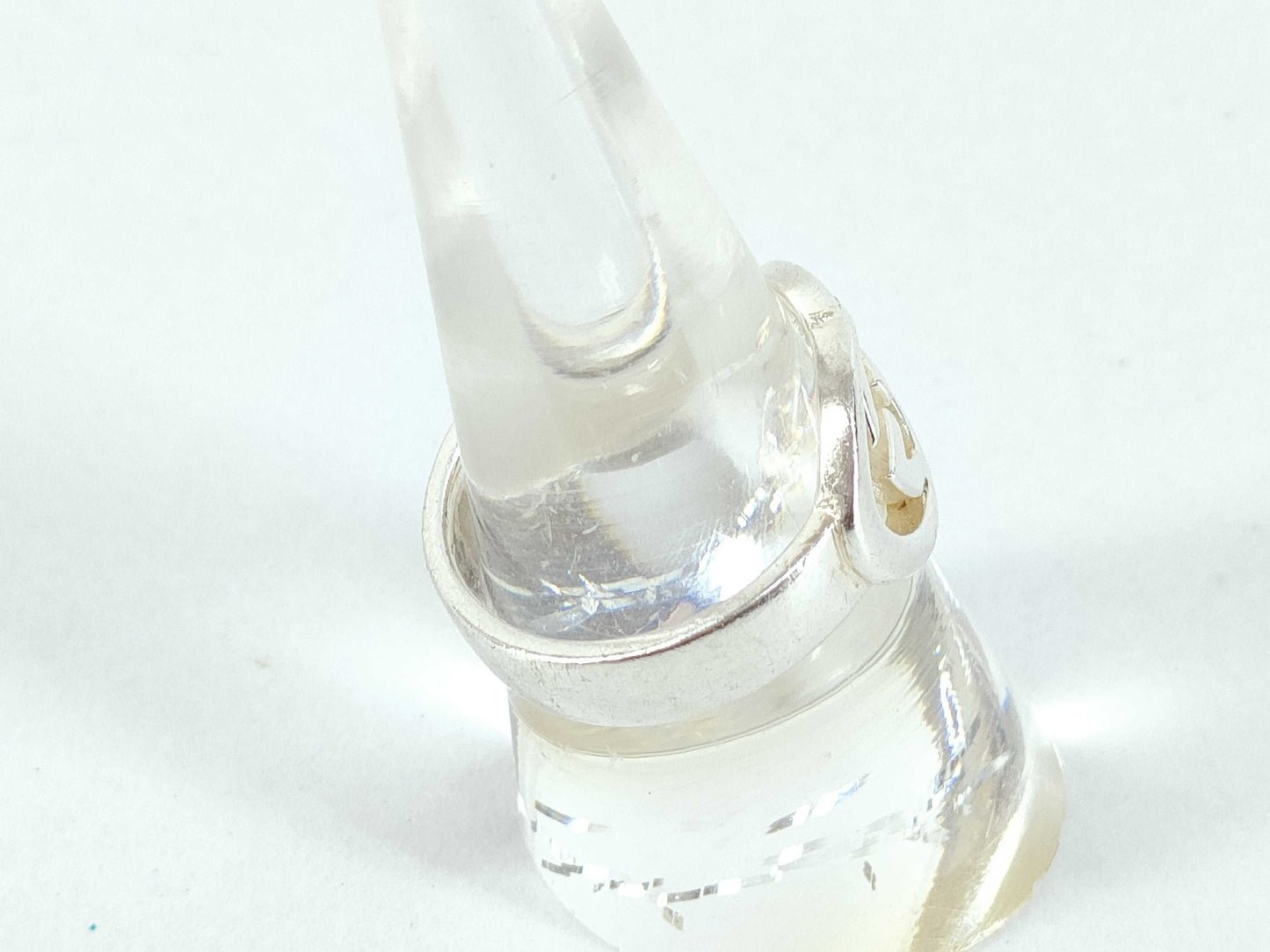 Vintage Gucci Silver GG Ring (S925)