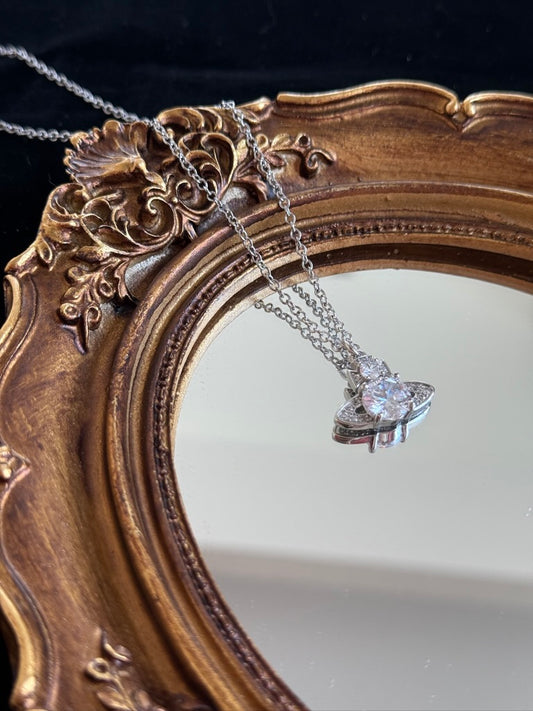 Vivienne Westwood Orb Crystal Necklace