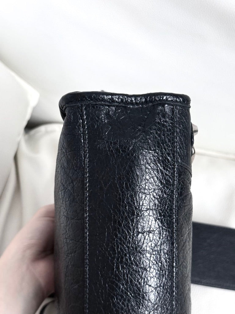 Balenciaga Classic City Mini Bag – Black Silver