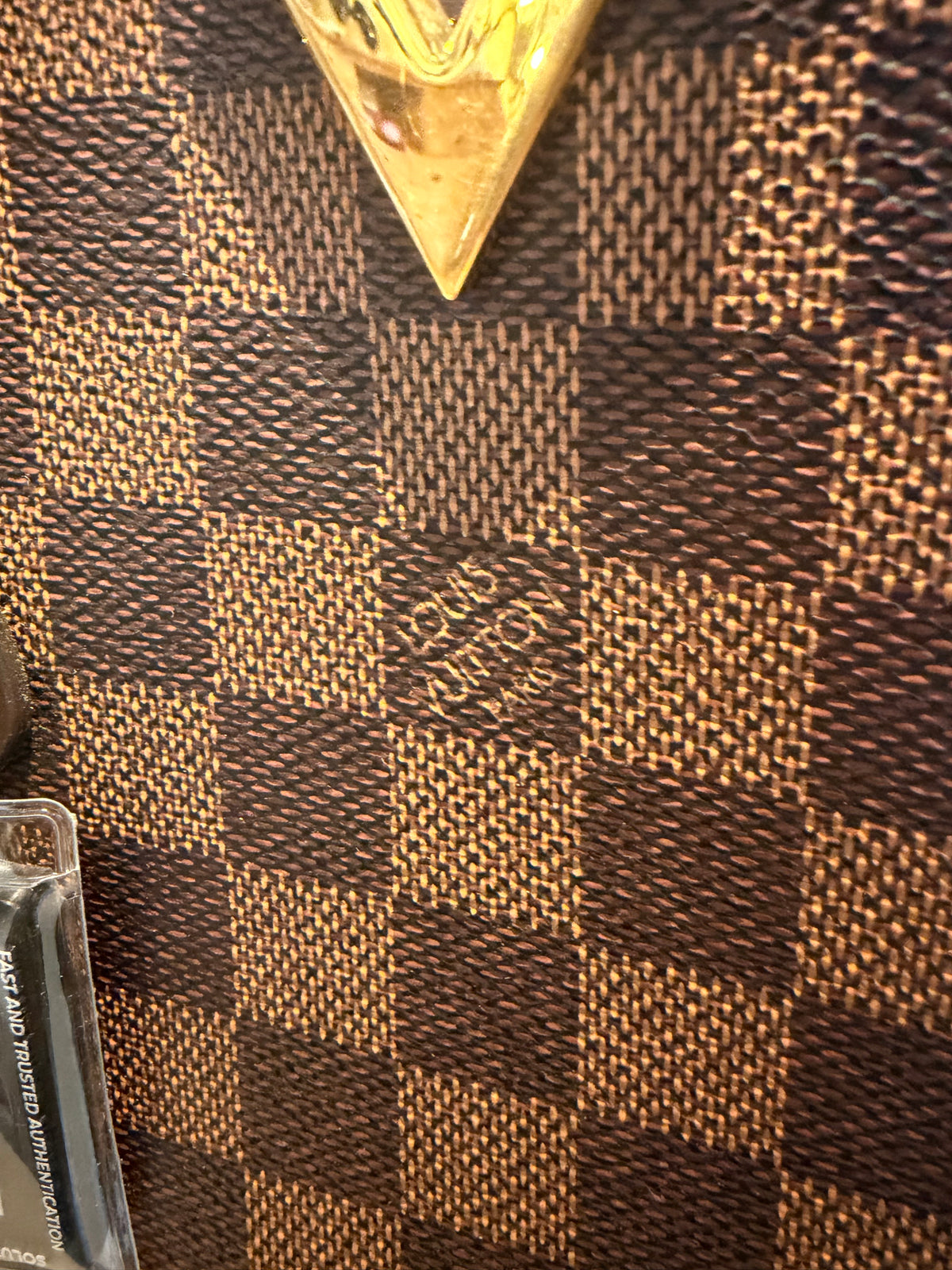 LV Classic Damier Ebene Kensington Tote Bag