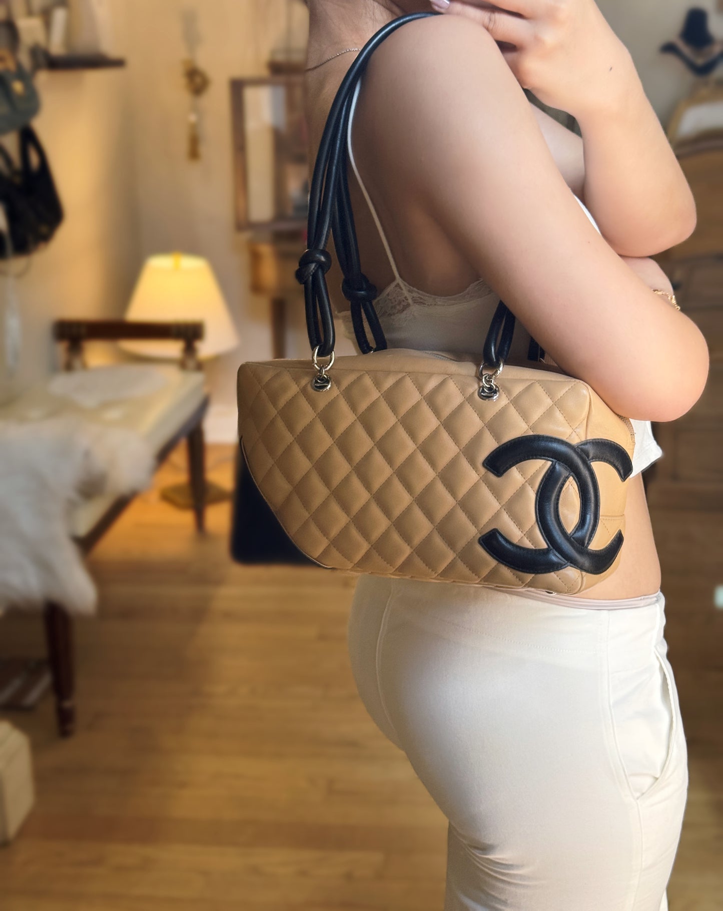 Chanel 2005-2006 Cambon Ligne Shoulder bag