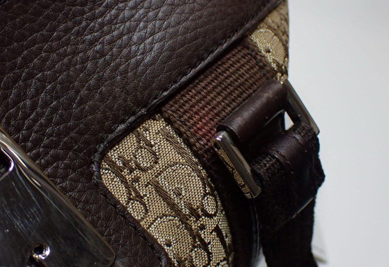 Vintage Dior Trotter Boston Bag