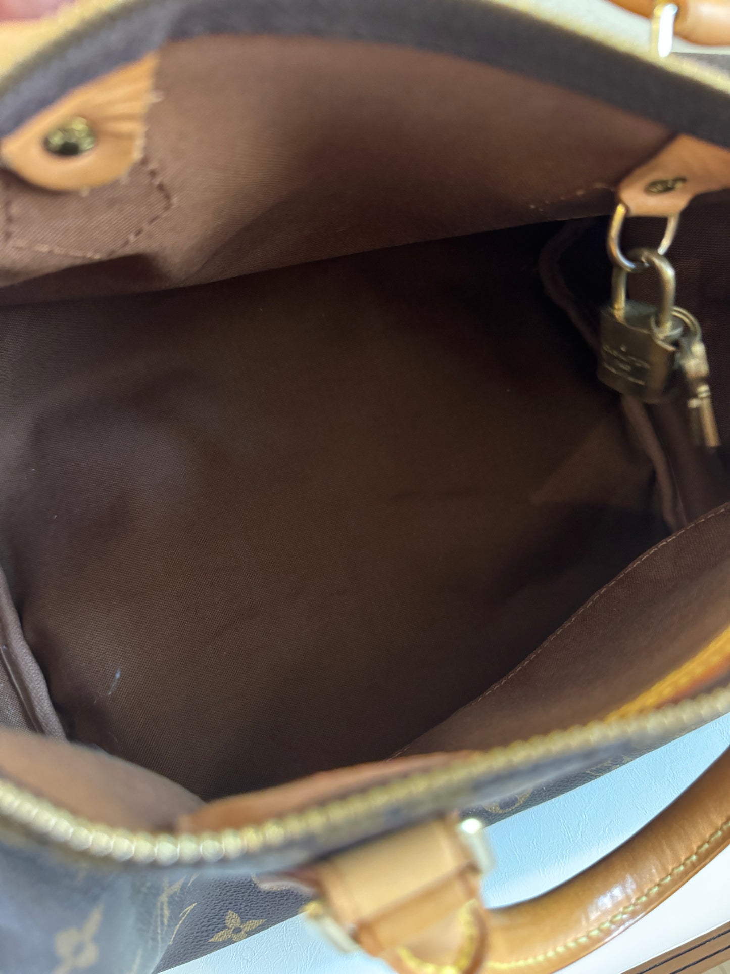 Louis Vuitton Monogram Speedy 35 Handbag