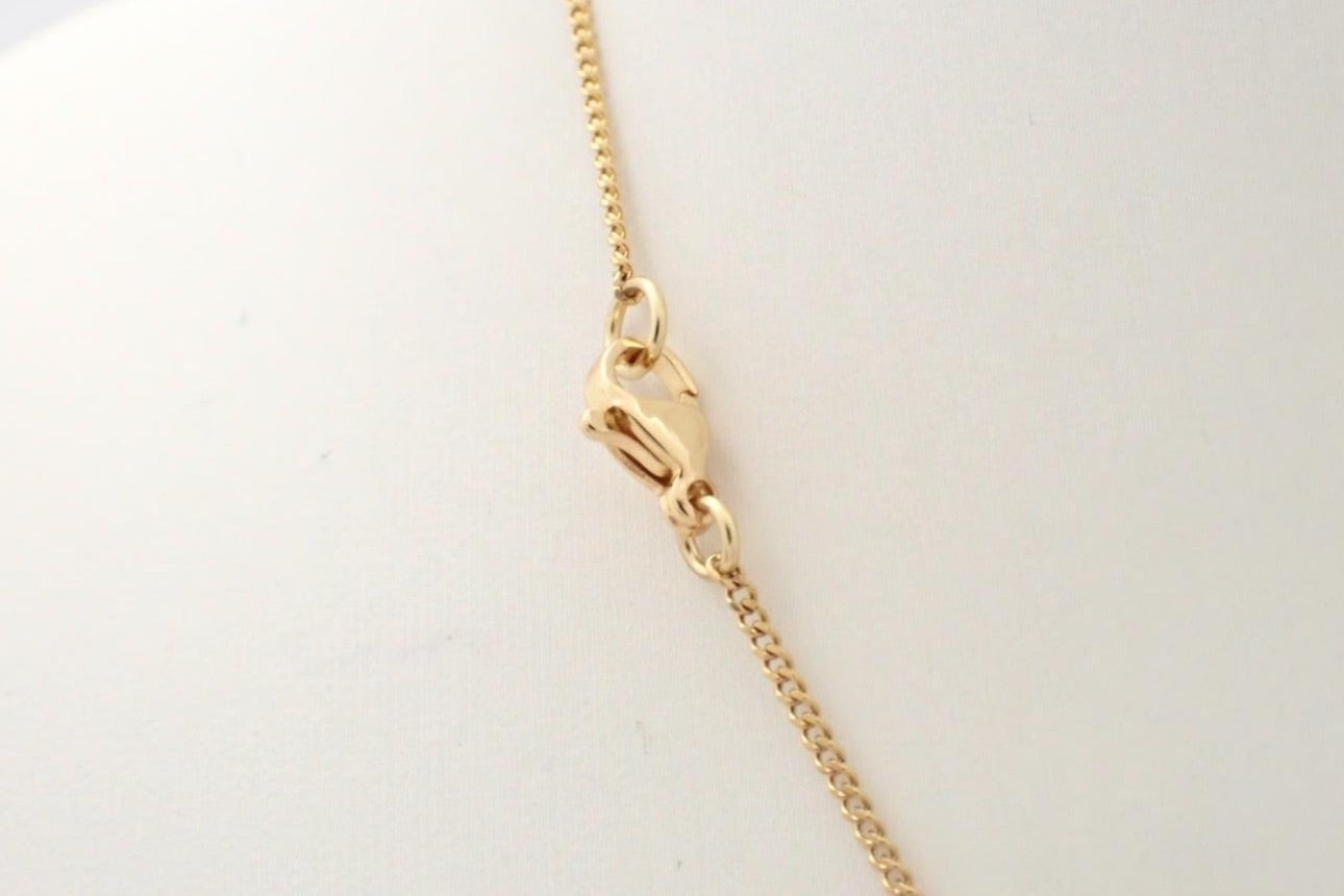 Chanel 2002 Autumn Black Enamel High Heel Pendant Necklace