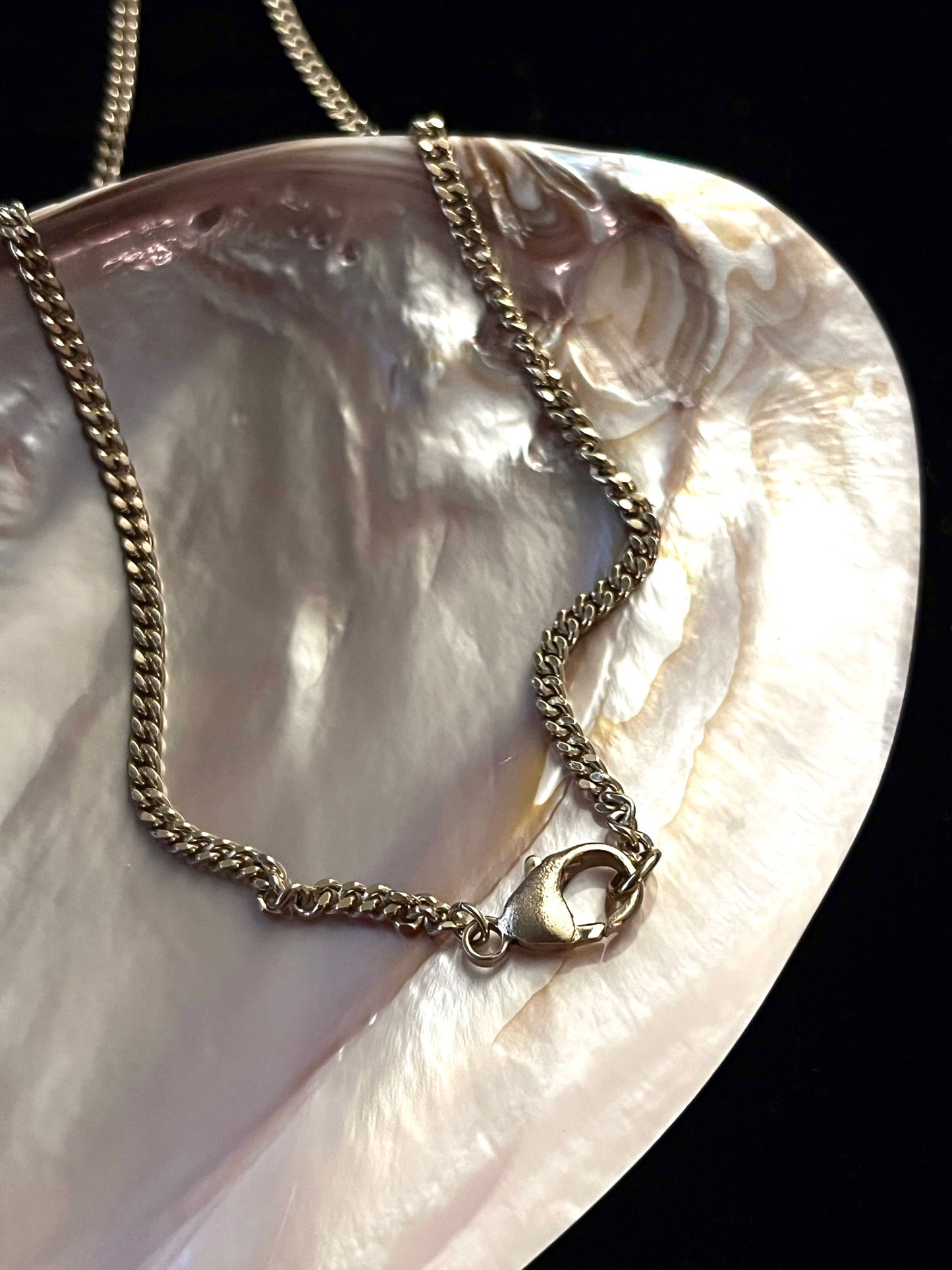 Chanel 2008 Black & White Crystal-Edged CC Necklace