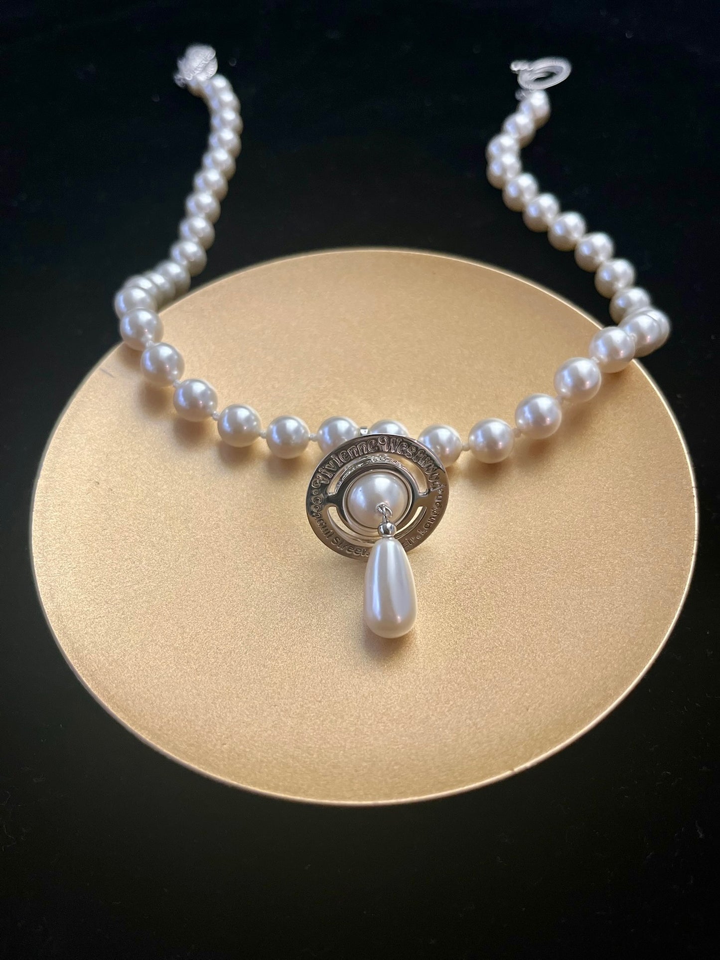 Vivienne Westwood Eternal Pearl Teardrop Choker