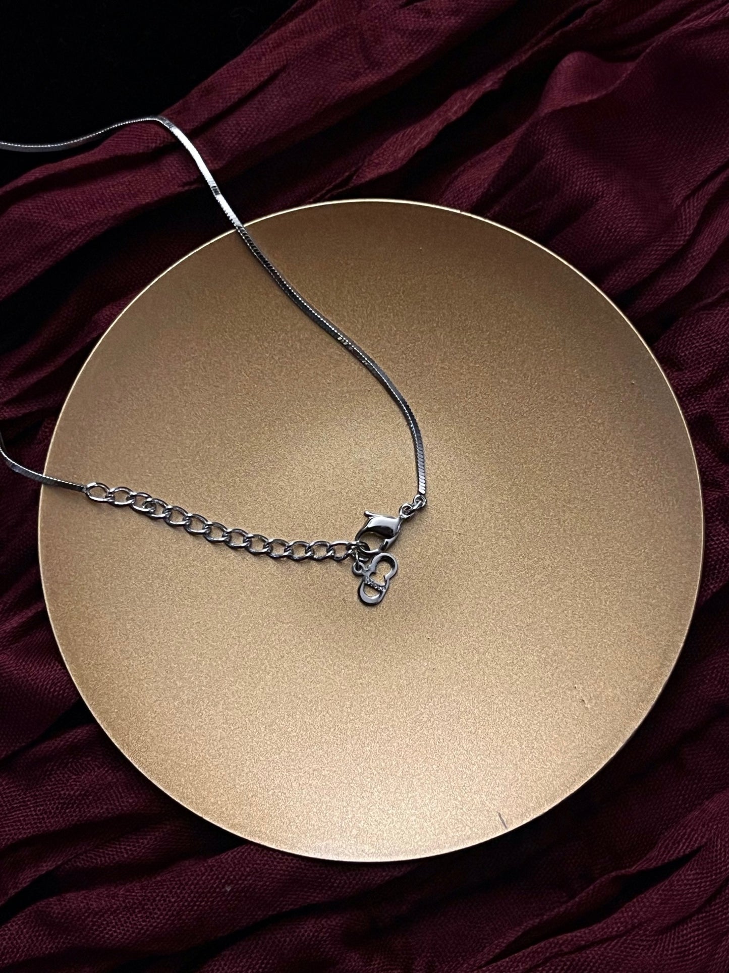 Dior Blue No.2 Sports Logo Pendant Necklace（Restock）