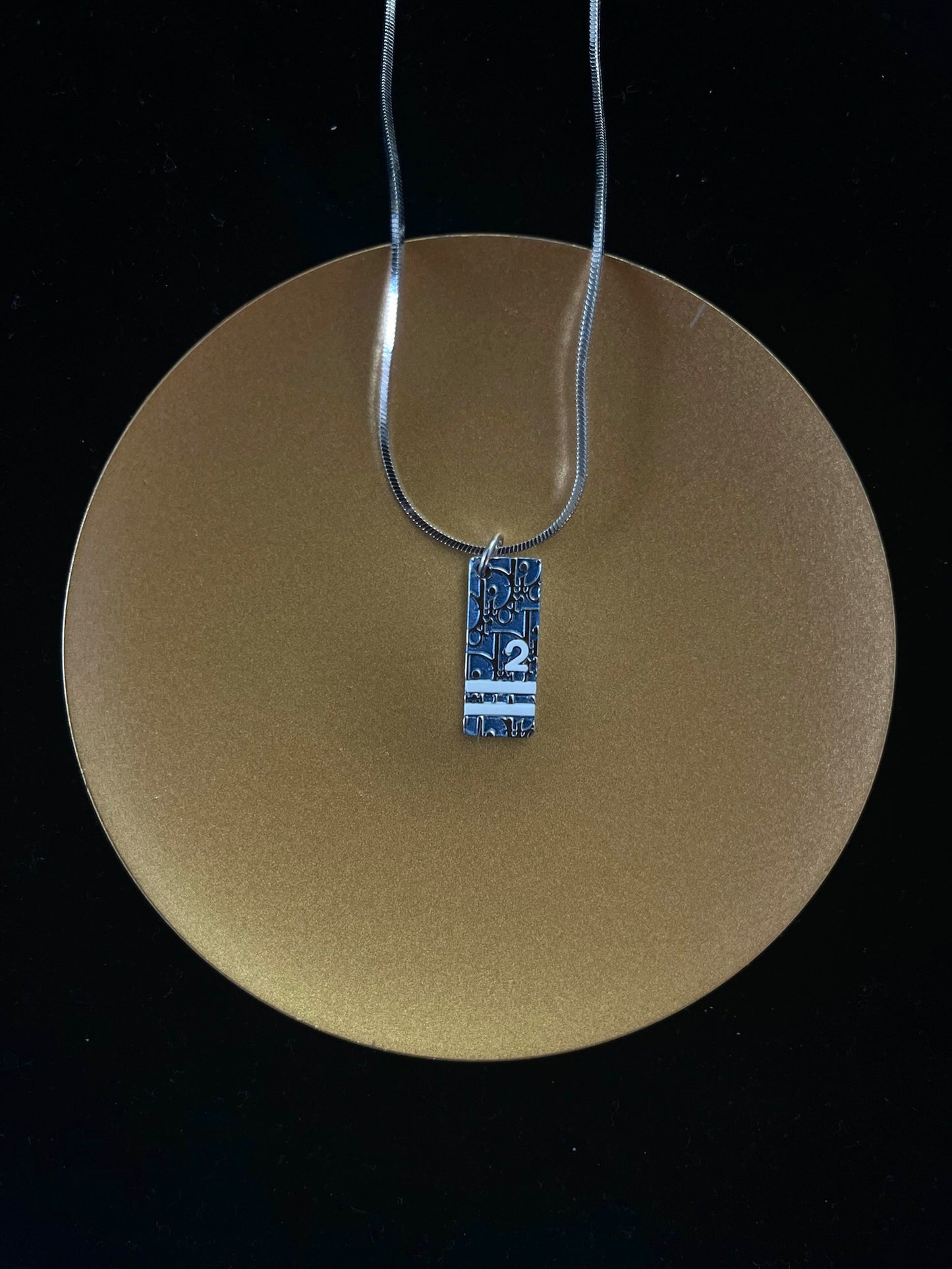 Vintage Dior Blue No.2 Rasfarari Collection Necklace