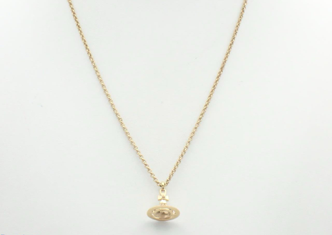 Vivienne Westwood Vintage Gold Orb Adjustable Necklace