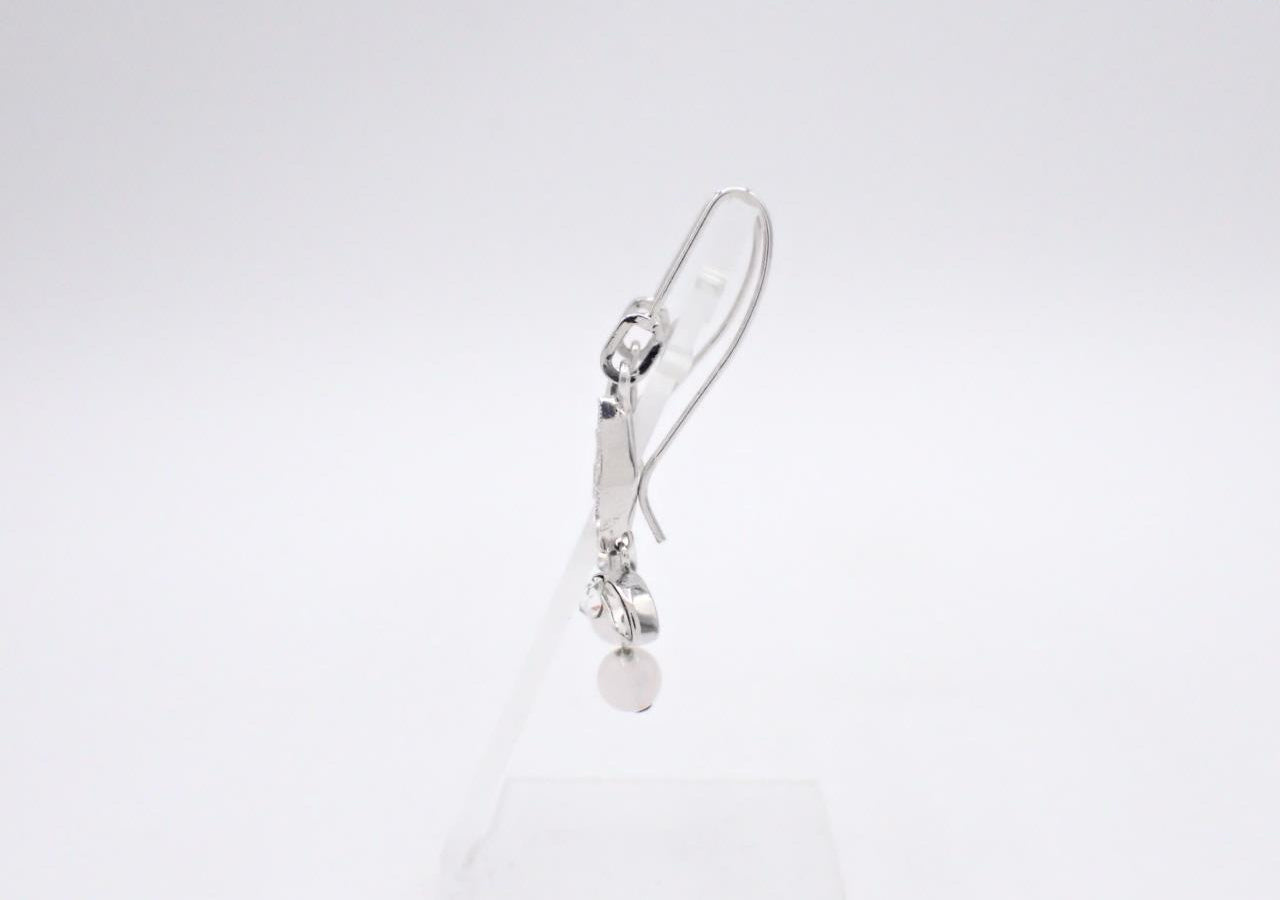 Vintage Dior Crystal Drop Earrings