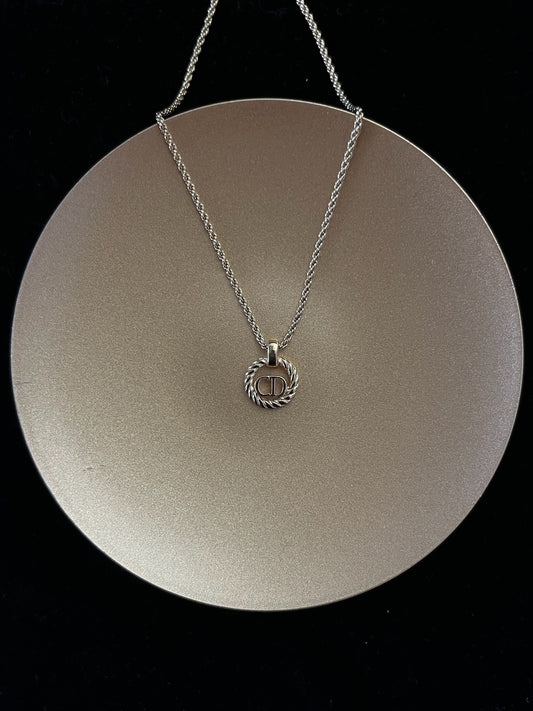 Dior 1980s Classic Gold-Tone Braided Choker Necklace