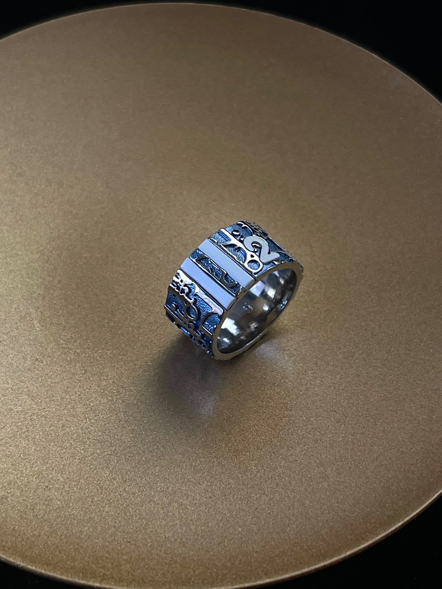 Vintage Dior Blue No.2 Rasfarari Collection Ring