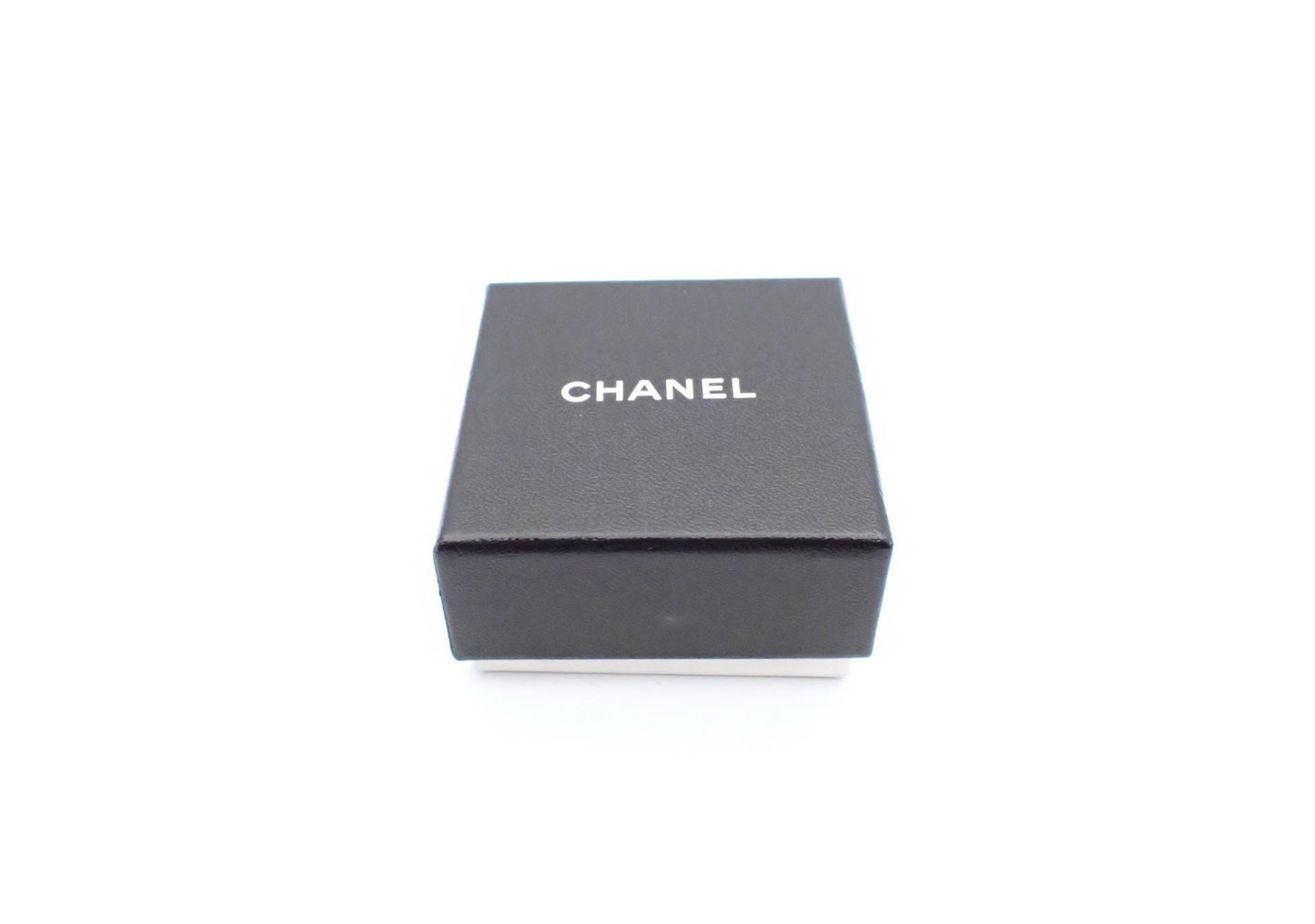 Chanel 2005 Black & Silver Double CC Wing Pendant Adjustable Necklace
