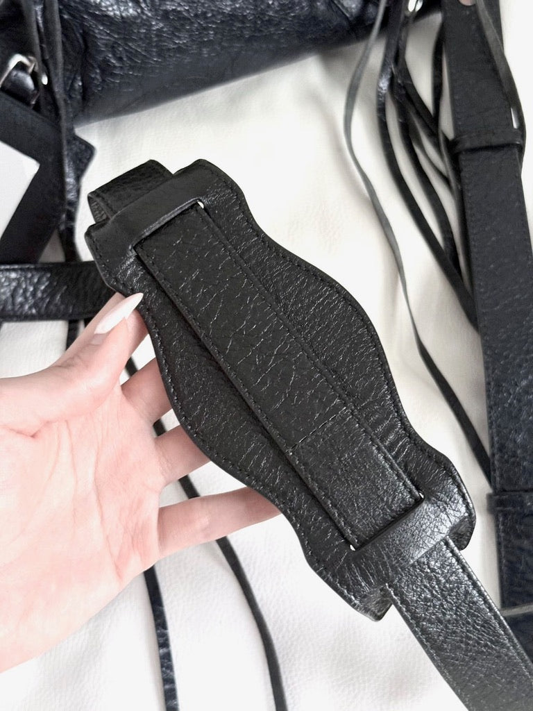 Balenciaga Classic City Mini Bag – Black Silver