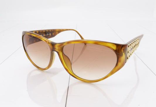 Vintage Dior Honey Tortoise Sunglasses