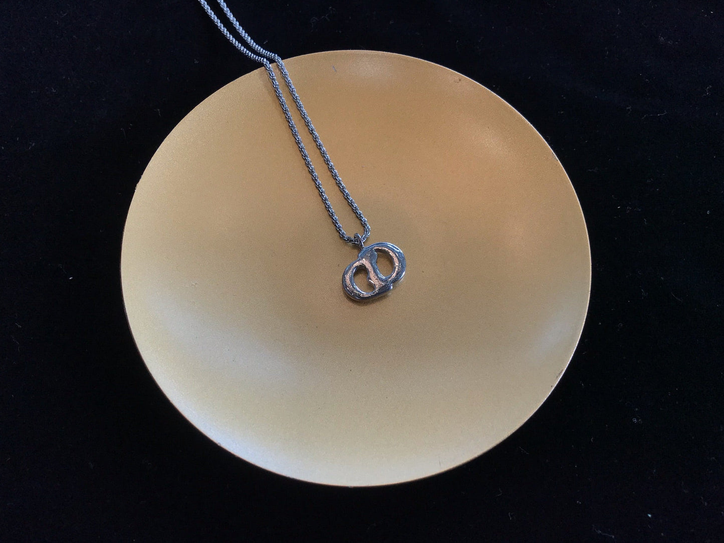 Dior Vintage Silver-Tone Braided CD Adjustable Necklace