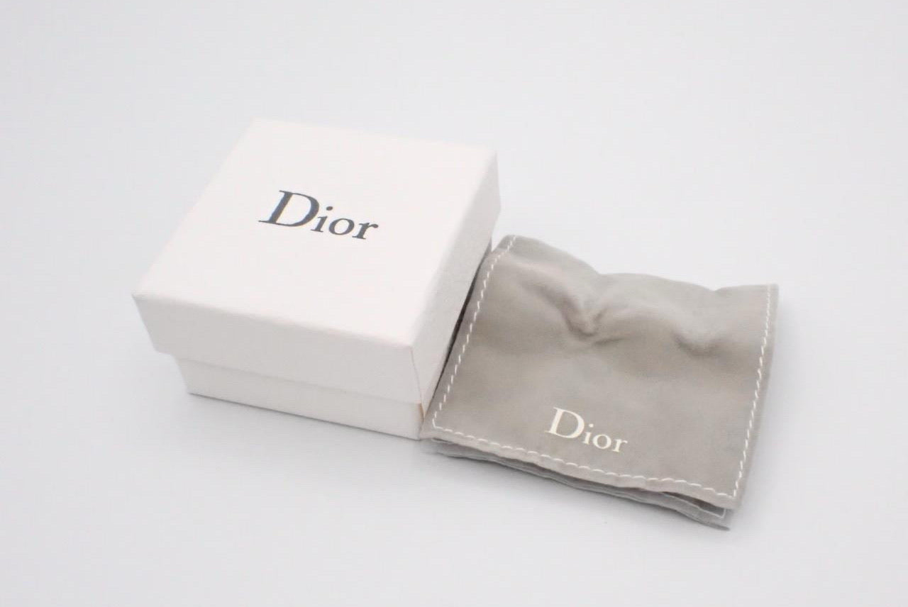 Vintage Dior Ivory CD Crystal Necklace