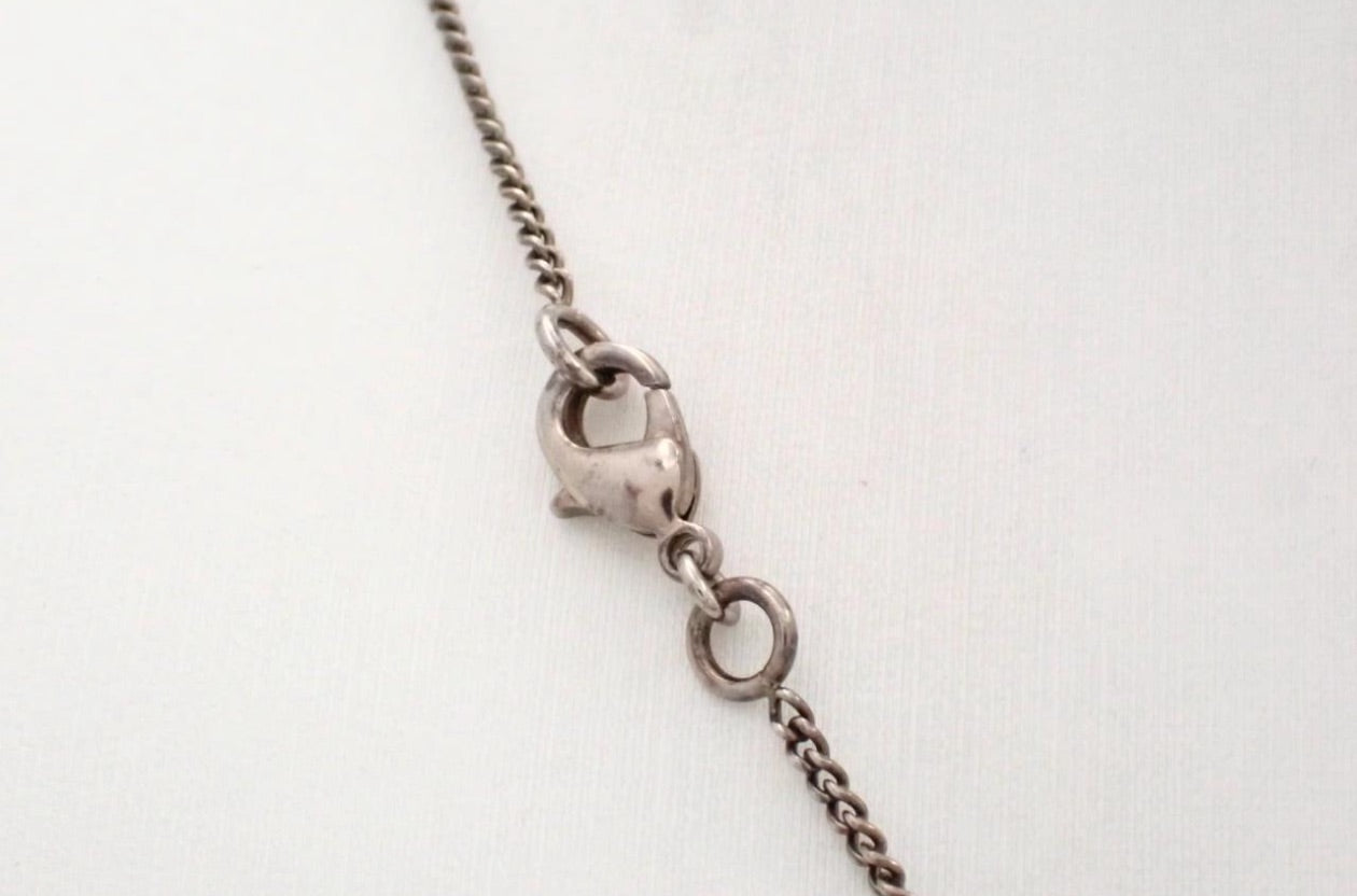 Chanel Crystal CC & Ball Drop Necklace