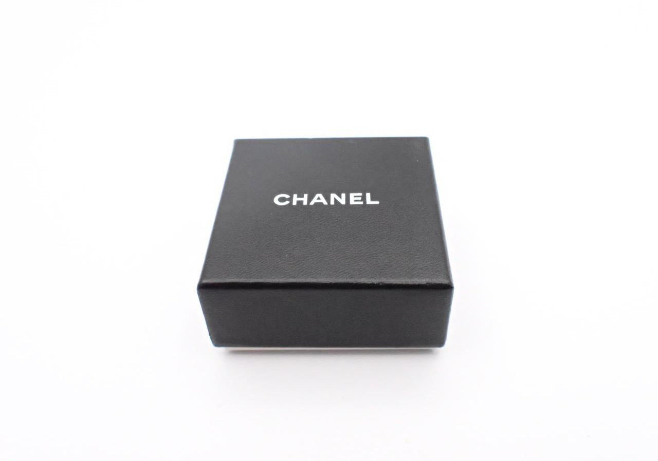 Chanel 2002 Camellia Double-C Clip-On Earrings