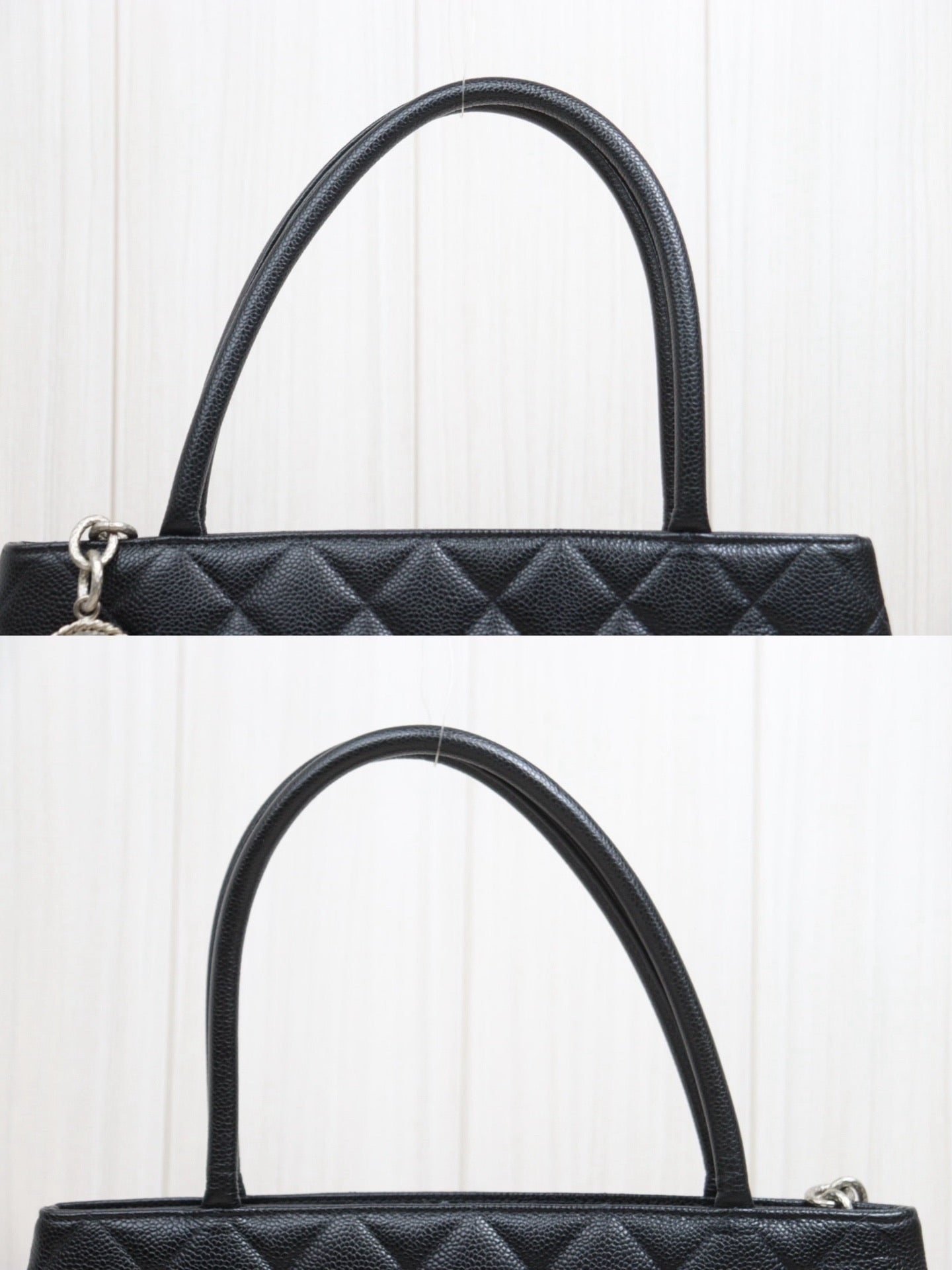 Chanel Black Quilted CC Tote Bag