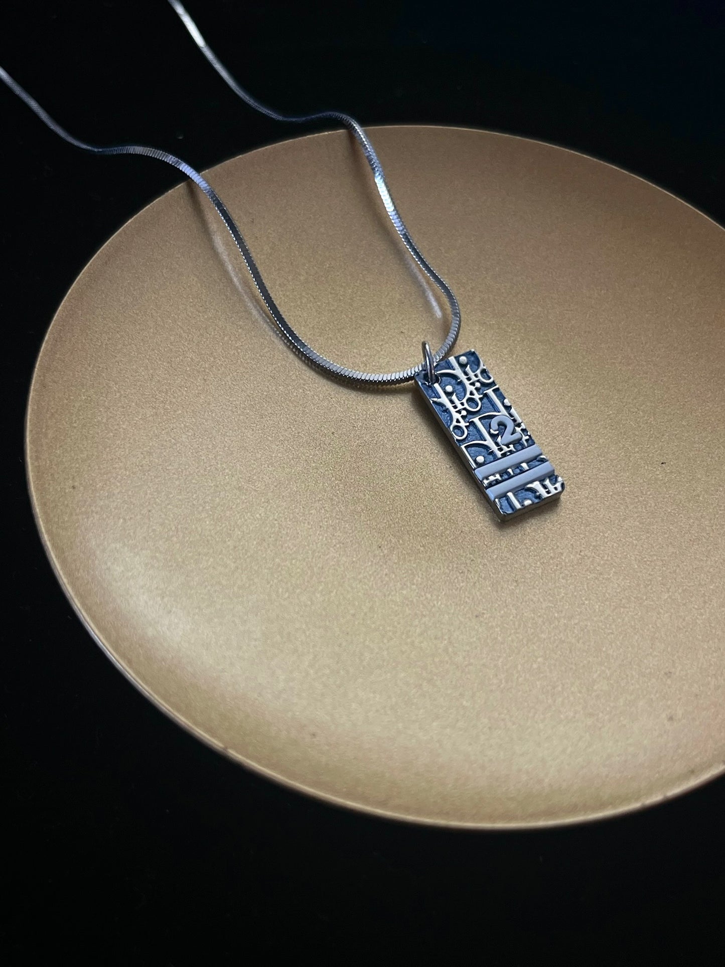 Vintage Dior Blue No.2 Rasfarari Collection Necklace