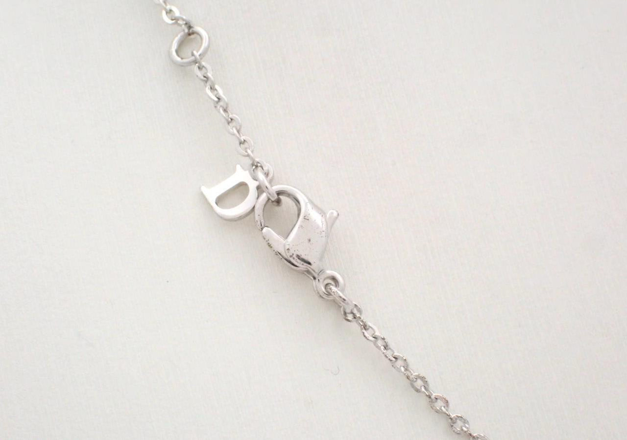 Vintage Dior Crystal Accent Statement Necklace