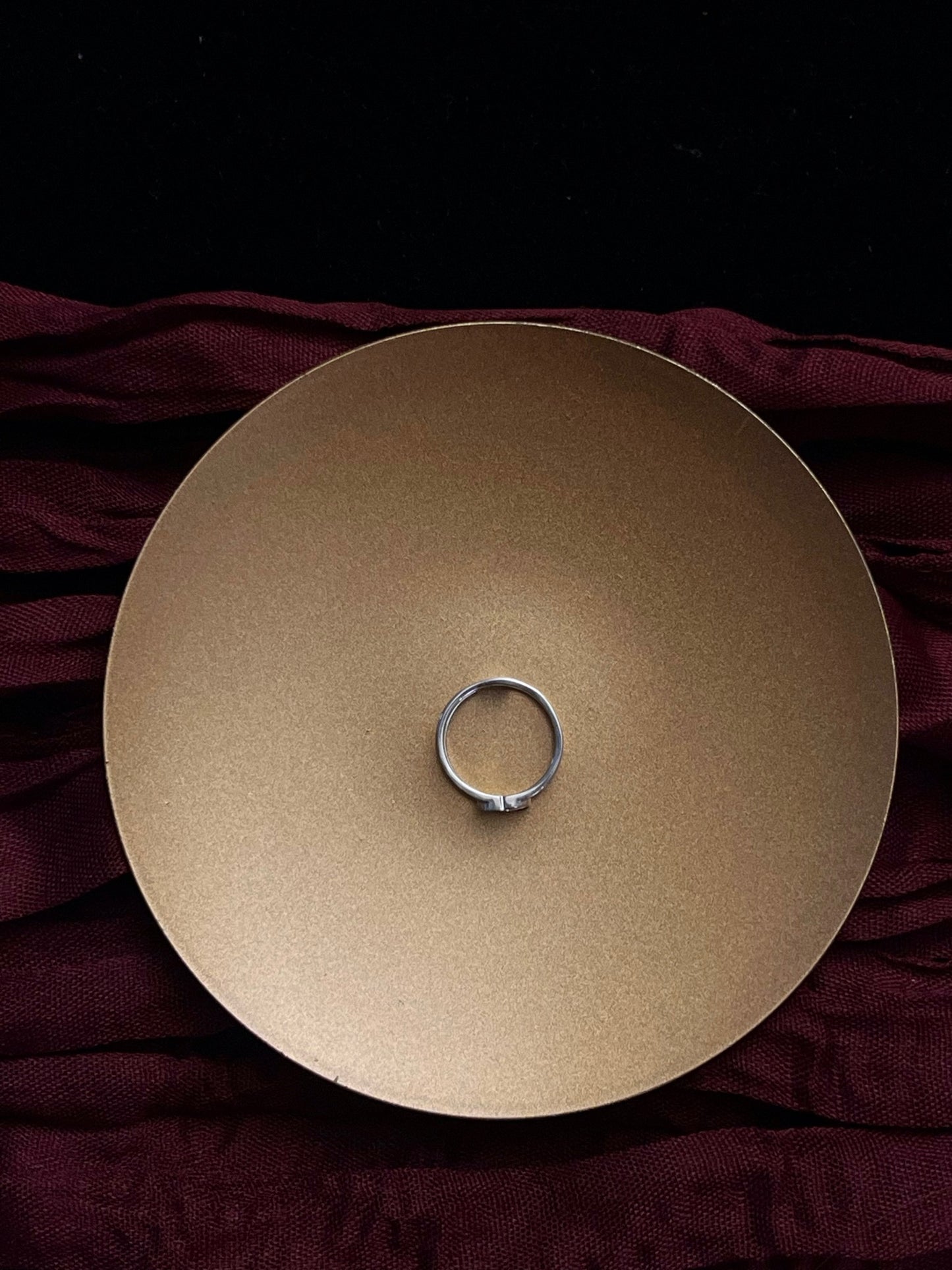 Vintage Gucci Double Band Sterling Silver Ring