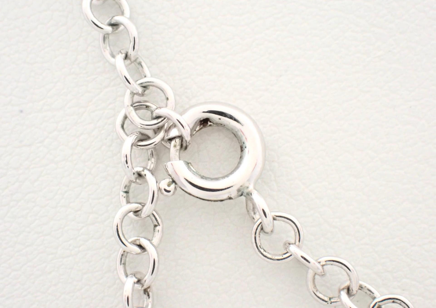 Vintage Dior Silver Heart Lock Necklace