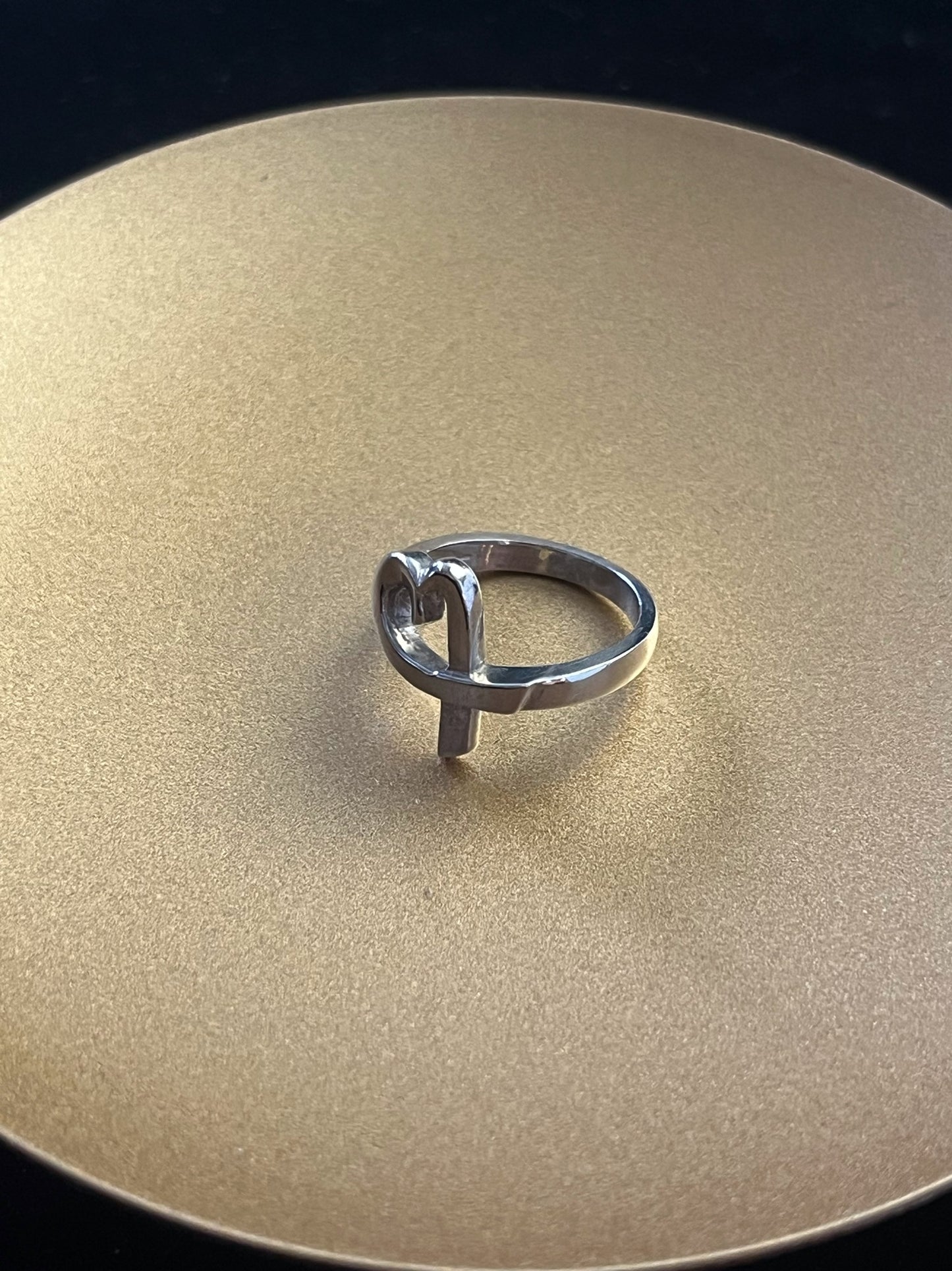 Vintage Tiffany S925 Heart Ring