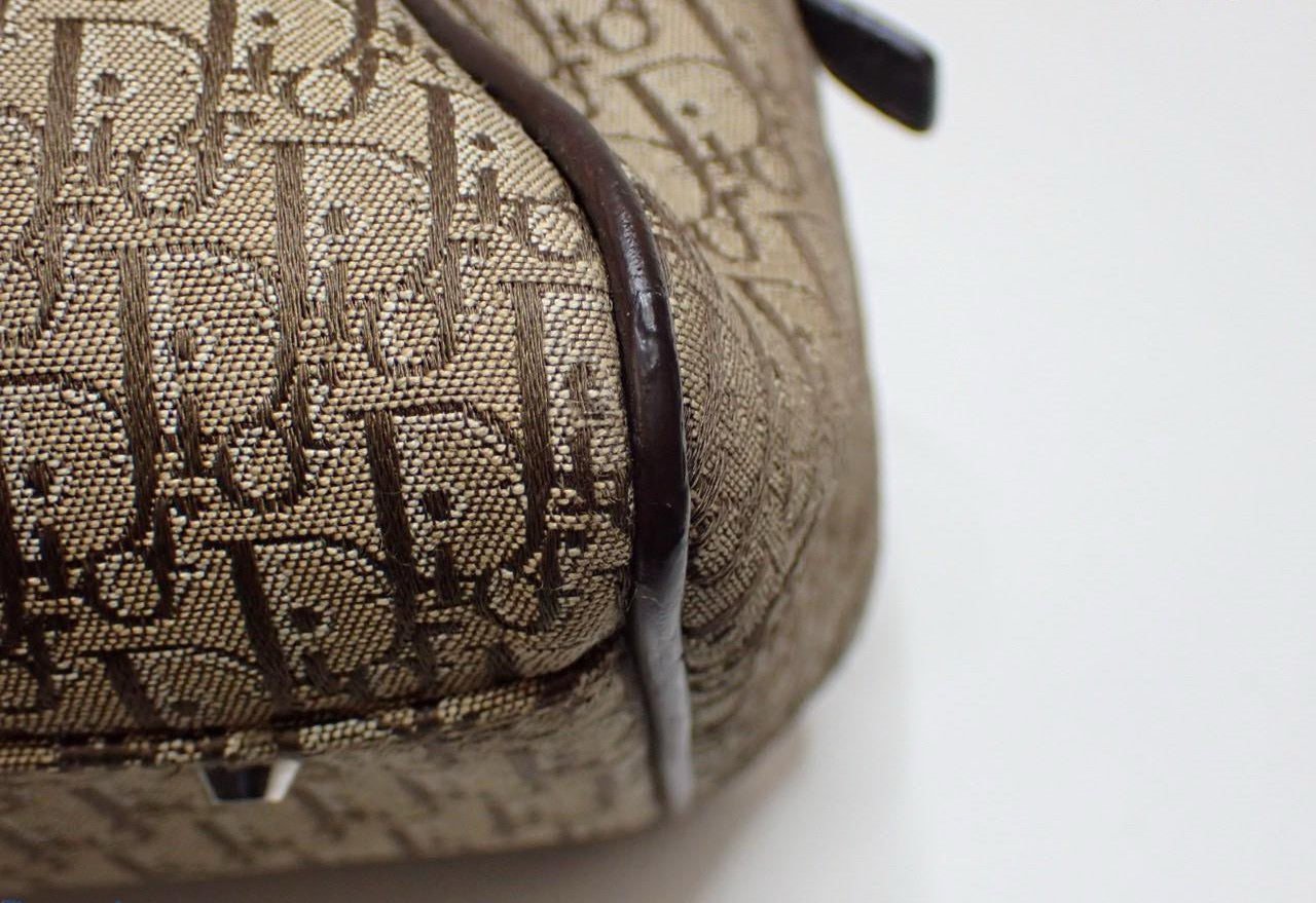Vintage Dior Trotter Boston Bag