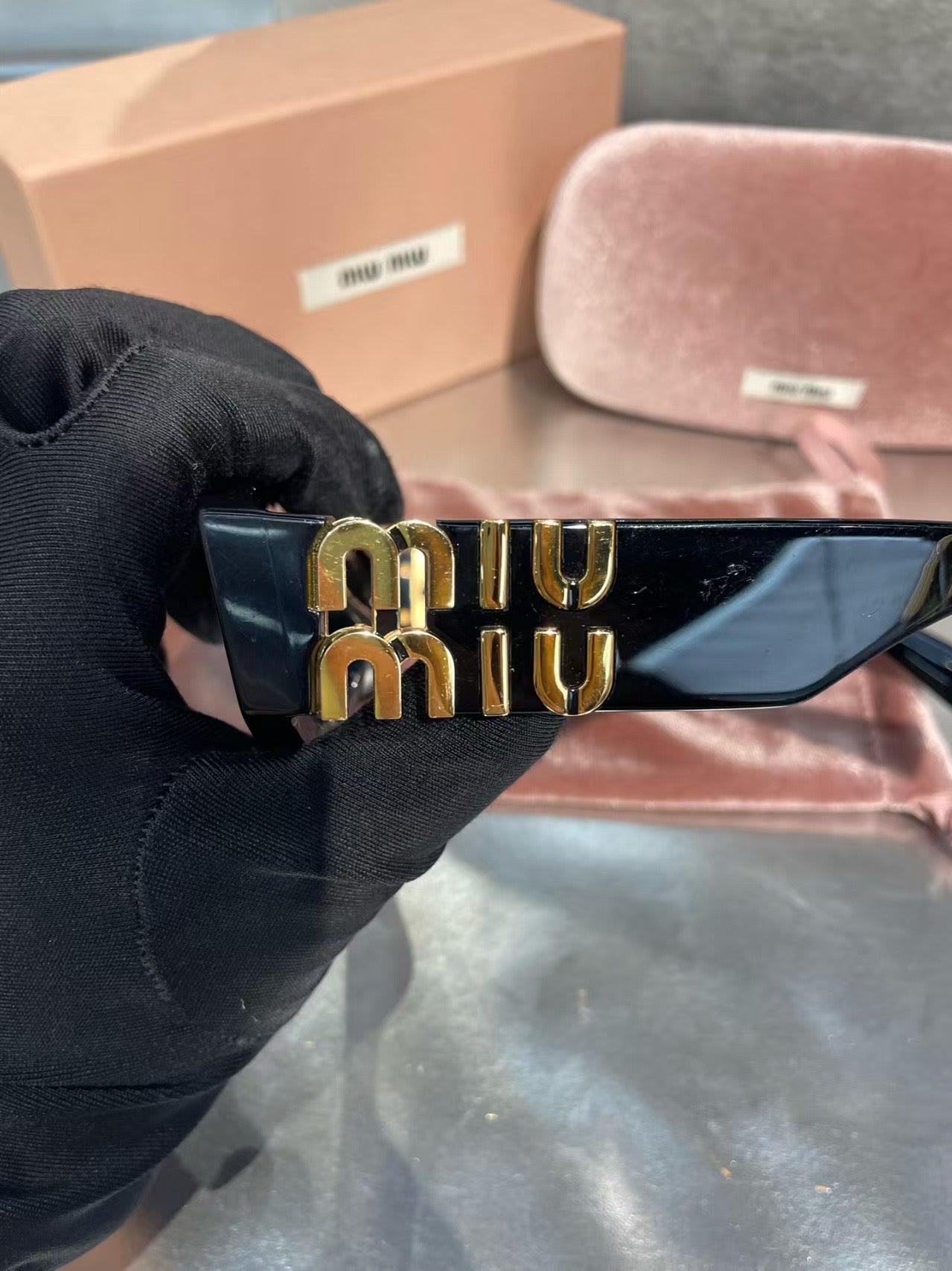 Miumiu Glimpse Sunglasses