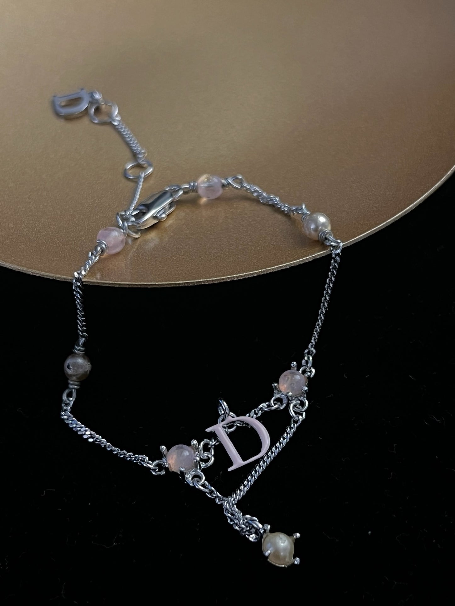 Vintage Dior Pink Dream Pearl Bracelet