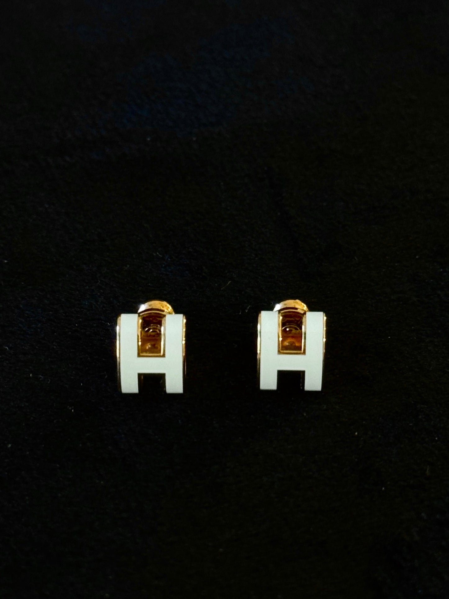 Hermès Mini Pop H Stud Earrings