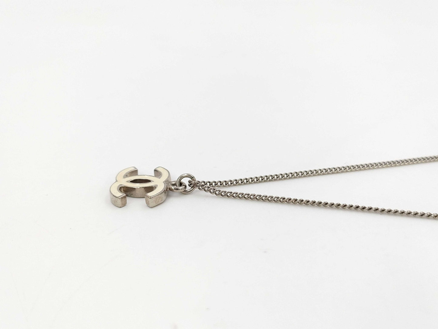 Chanel 2007 Classic Ivory Double C Necklace