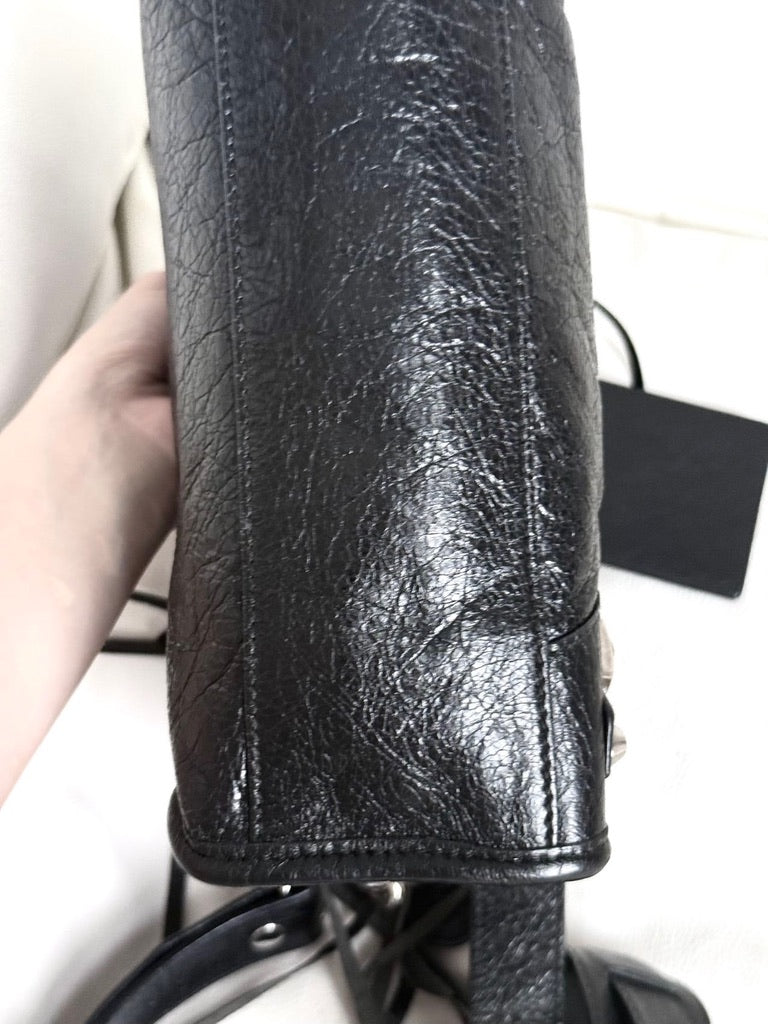Balenciaga Classic City Mini Bag – Black Silver