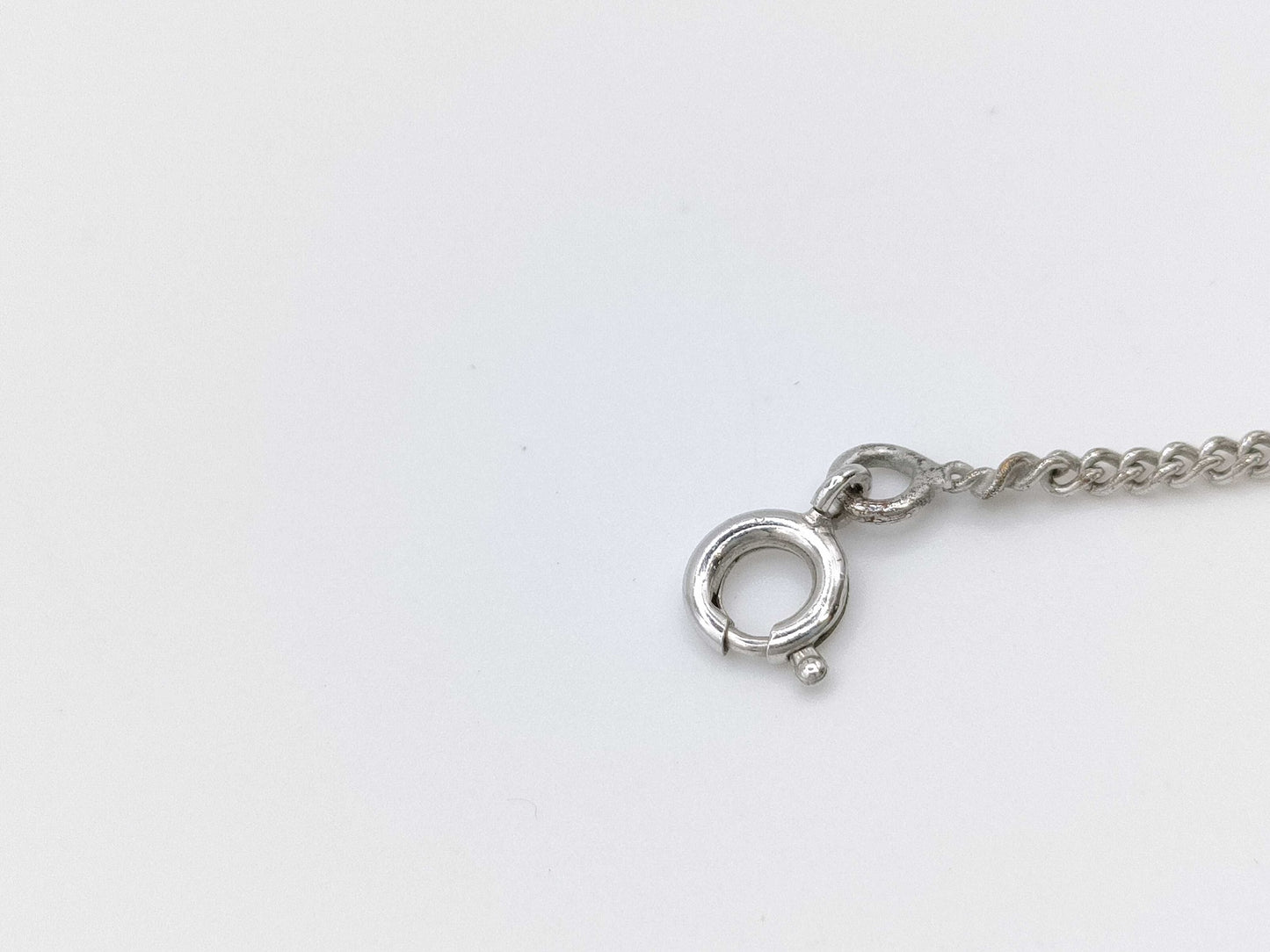 Chanel 2005 Vintage Ivory Bunny Pendant Necklace