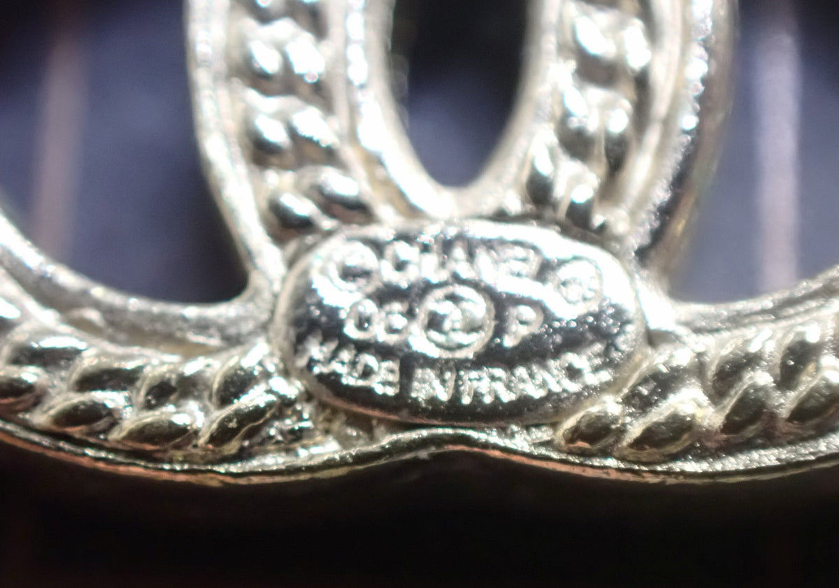 Chanel 2006 Golden Crystal CC Dangle Earrings