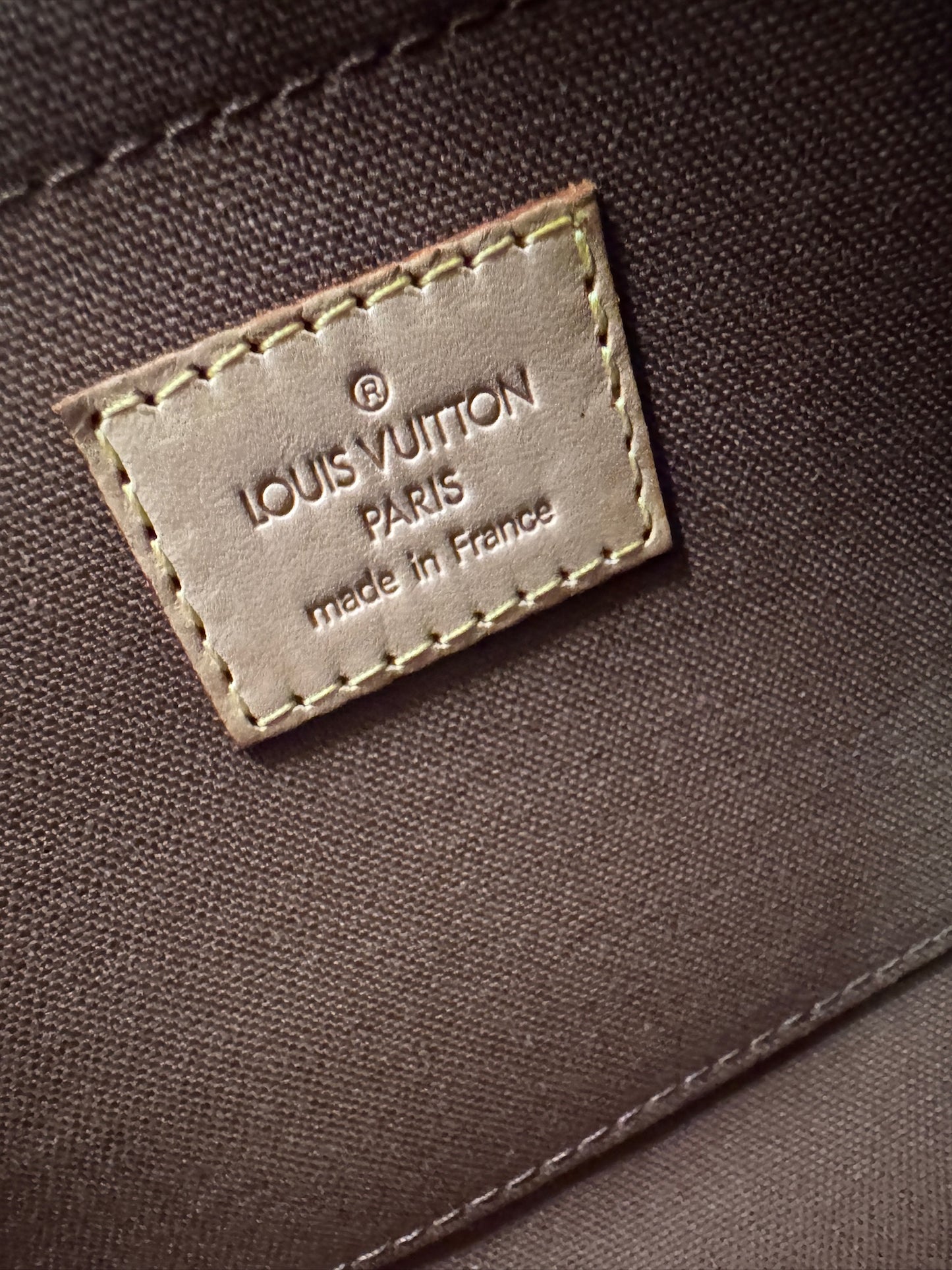 Louis Vuitton Vintage Monogram Papillon Cylinder Handbag