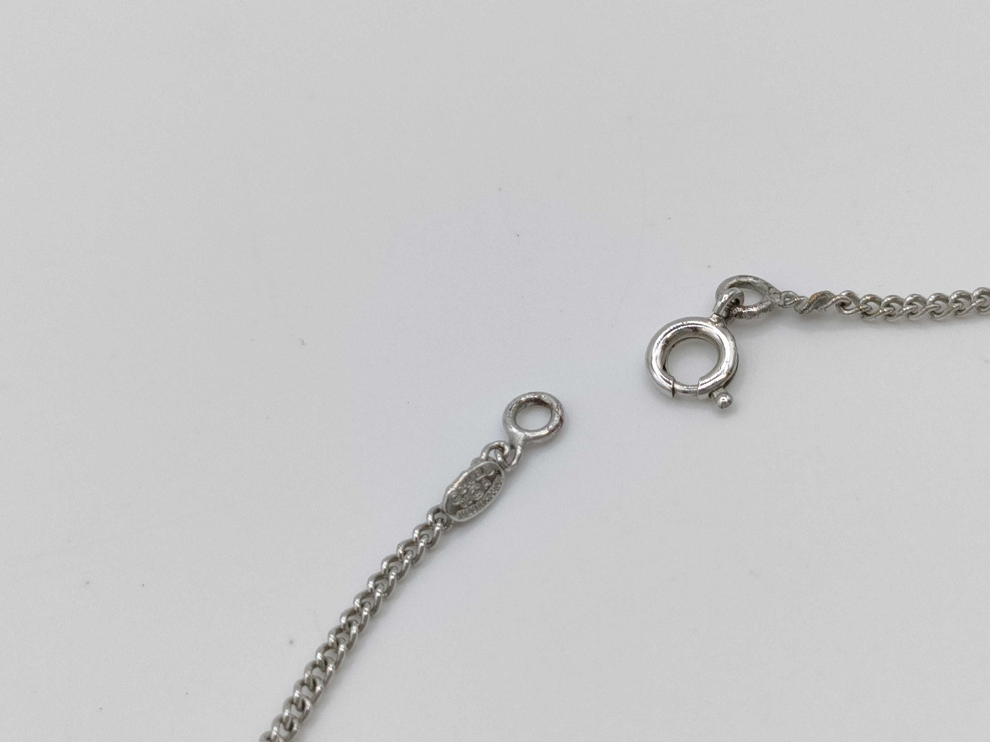 Chanel 2005 Vintage Ivory Bunny Pendant Necklace