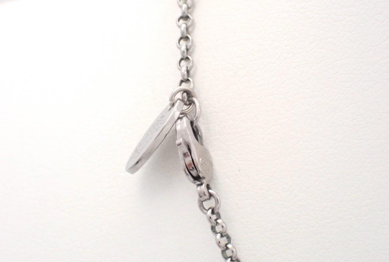 Vintage Vivienne Westwood Gunmetal Orb Pendant Necklace