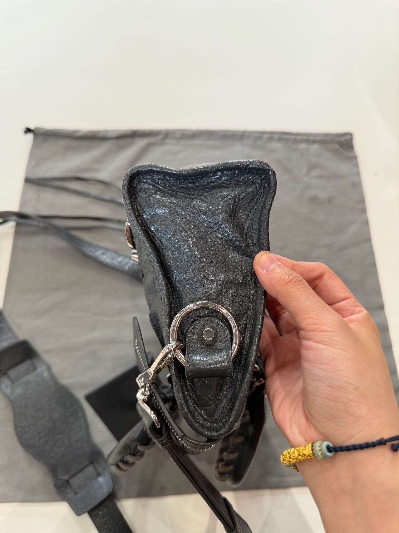 Balenciaga Classic City Mini Bag – Dark Grey