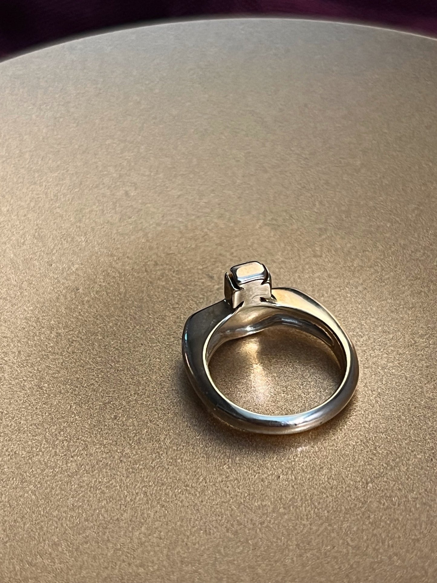 Vivienne Westwood Red Orb Gold-Tone Ring