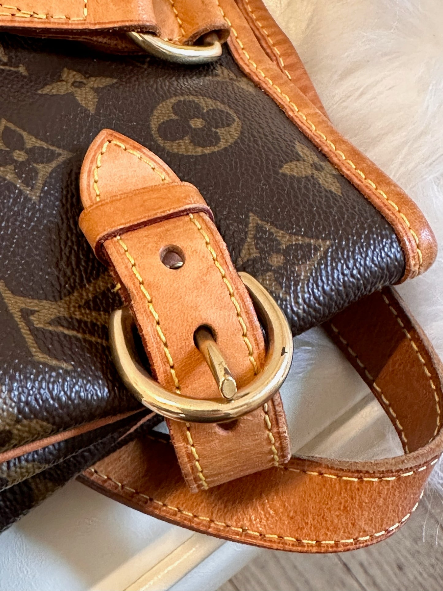 Louis Vuitton 2000s "Heritage Carry" Monogram Canvas Batignolles Horizontal Tote