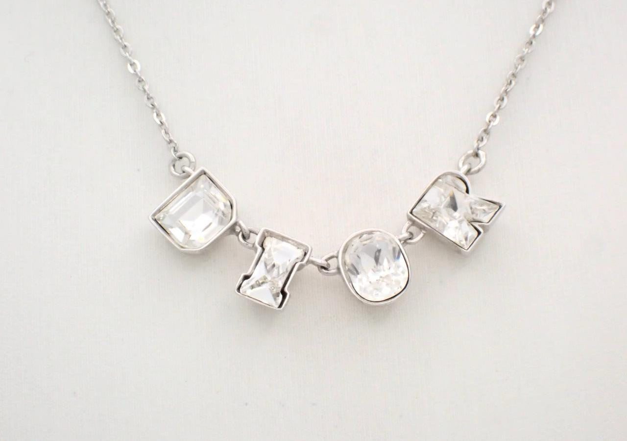Vintage Dior Crystal Accent Statement Necklace